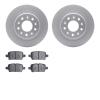 4502-47116 Geospec Brake Rotors w/5000 Advanced Brake Pads Kit, 2016-2020 GM, Position: Rear - image 1
