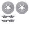 4502-47118 Geospec Brake Rotors w/5000 Advanced Brake Pads Kit, 2017-2018 GM, Position: Rear - image 1