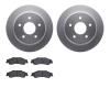 4502-48092 Geospec Brake Rotors w/5000 Advanced Brake Pads Kit, 1997-2005 GM, Position: Rear - image 1