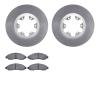4502-48111 Geospec Brake Rotors w/5000 Advanced Brake Pads Kit, 2004-2008 GM, Position: Front - image 1