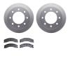4502-48128 Geospec Brake Rotors w/5000 Advanced Brake Pads Kit, 2011-2019 GM, Position: Rear - image 1