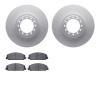 4502-48137 Geospec Brake Rotors w/5000 Advanced Brake Pads Kit, 1999-2015 GM, Position: Front - image 1