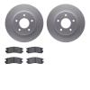 4502-52022 Geospec Brake Rotors w/5000 Advanced Brake Pads Kit, 1992-1998 GM, Position: Rear - image 1
