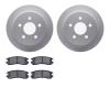 4502-52026 Geospec Brake Rotors w/5000 Advanced Brake Pads Kit, 1997-2005 GM, Position: Rear - image 1