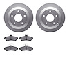 4502-52032 Geospec Brake Rotors w/5000 Advanced Brake Pads Kit, 2005-2006 GM, Position: Rear - image 1