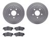 4502-52033 Geospec Brake Rotors w/5000 Advanced Brake Pads Kit, 2008-2009 GM, Position: Rear - image 1