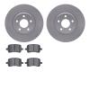 4502-53013 Geospec Brake Rotors w/5000 Advanced Brake Pads Kit, 2004-2012 GM, Position: Front - image 1