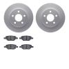 4502-53015 Geospec Brake Rotors w/5000 Advanced Brake Pads Kit, 2004-2012 GM, Position: Rear - image 1