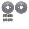 4502-54013 Geospec Brake Rotors w/5000 Advanced Brake Pads Kit, 1990-1998 Ford/Lincoln/Mercury/Mazda, Position: Front - image 1
