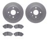4502-54028 Geospec Brake Rotors w/5000 Advanced Brake Pads Kit, 1999-2001 Ford/Lincoln/Mercury/Mazda, Position: Front - image 1