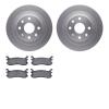 4502-54100 Geospec Brake Rotors w/5000 Advanced Brake Pads Kit, 1994-2003 Ford/Lincoln/Mercury/Mazda, Position: Rear - image 1