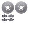 4502-54149 Geospec Brake Rotors w/5000 Advanced Brake Pads Kit, 1994-1998 Ford/Lincoln/Mercury/Mazda, Position: Front - image 1
