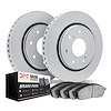 4502-54167 Geospec Brake Rotors w/5000 Advanced Brake Pads Kit, 2010-2014 Ford/Lincoln/Mercury/Mazda, Position: Front - image 1