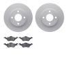 4502-54233 Geospec Brake Rotors w/5000 Advanced Brake Pads Kit, 2000-2004 Ford/Lincoln/Mercury/Mazda, Position: Front - image 1