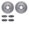 4502-54234 Geospec Brake Rotors w/5000 Advanced Brake Pads Kit, 2003-2005 Jaguar, Position: Rear - image 1
