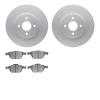 4502-54235 Geospec Brake Rotors w/5000 Advanced Brake Pads Kit, 2002-2004 Ford/Lincoln/Mercury/Mazda, Position: Front - image 1