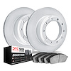 4502-54257 Geospec Brake Rotors w/5000 Advanced Brake Pads Kit, Fits Select Ford/Lincoln/Mercury/Mazda, Position: Front - image 1
