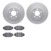 4502-56013 Geospec Brake Rotors w/5000 Advanced Brake Pads Kit, 1998-2002 Ford/Lincoln/Mercury/Mazda, Position: Front - image 1