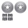 4502-58034 Geospec Brake Rotors w/5000 Advanced Brake Pads Kit, 2005-2012 Acura/Honda, Position: Front - image 1