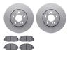 4502-58038 Geospec Brake Rotors w/5000 Advanced Brake Pads Kit, 2014-2020 Acura/Honda, Position: Front - image 1