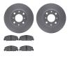 4502-59063 Geospec Brake Rotors w/5000 Advanced Brake Pads Kit, 1988-1989 Acura/Honda, Position: Front - image 1