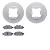 4502-59103 Geospec Brake Rotors w/5000 Advanced Brake Pads Kit, 1990-1993 Acura/Honda, Position: Front - image 1