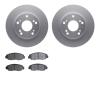 4502-59118 Geospec Brake Rotors w/5000 Advanced Brake Pads Kit, 2006-2011 Acura/Honda, Position: Front - image 1