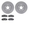 4502-59125 Geospec Brake Rotors w/5000 Advanced Brake Pads Kit, 2013-2015 Acura/Honda, Position: Front - image 1
