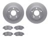 4502-59127 Geospec Brake Rotors w/5000 Advanced Brake Pads Kit, 2012-2015 Acura/Honda, Position: Front - image 1