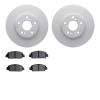 4502-59130 Geospec Brake Rotors w/5000 Advanced Brake Pads Kit, Fits Select Acura/Honda, Position: Front - image 1