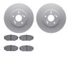 4502-59144 Geospec Brake Rotors w/5000 Advanced Brake Pads Kit, 1999-2004 Acura/Honda, Position: Front - image 1