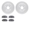 4502-59179 Geospec Brake Rotors w/5000 Advanced Brake Pads Kit, 2016-2016 Acura/Honda, Position: Rear - image 1