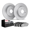 4502-63029 Geospec Brake Rotors w/5000 Advanced Brake Pads Kit, 1961-1963 Mercedes-Benz, Position: Rear - image 2