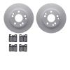 4502-63116 Geospec Brake Rotors w/5000 Advanced Brake Pads Kit, 1987-2000 Mercedes-Benz, Position: Rear - image 1