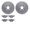 4502-63140 Geospec Brake Rotors w/5000 Advanced Brake Pads Kit, 1996-2008 Multiple Makes/Models, Position: Front - image 1