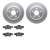 4502-63161 Geospec Brake Rotors w/5000 Advanced Brake Pads Kit, 2003-2006 Mercedes-Benz, Position: Rear - image 1