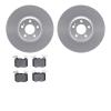 4502-63196 Geospec Brake Rotors w/5000 Advanced Brake Pads Kit, Fits Select Mercedes-Benz, Position: Front - image 1