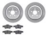 4502-63211 Geospec Brake Rotors w/5000 Advanced Brake Pads Kit, 2006-2012 Mercedes-Benz, Position: Rear - image 1
