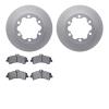 4502-63212 Geospec Brake Rotors w/5000 Advanced Brake Pads Kit, 2007-2018 Multiple Makes/Models, Position: Rear - image 1