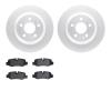 4502-63227 Geospec Brake Rotors w/5000 Advanced Brake Pads Kit, Fits Select Mercedes-Benz, Position: Rear - image 1