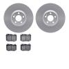 4502-63486 Geospec Brake Rotors w/5000 Advanced Brake Pads Kit, Fits Select Mercedes-Benz, Position: Front - image 1