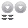 4502-65028 Geospec Brake Rotors w/5000 Advanced Brake Pads Kit, 1999-2010 GM, Position: Rear - image 1