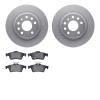 4502-65038 Geospec Brake Rotors w/5000 Advanced Brake Pads Kit, 2003-2003 GM, Position: Rear - image 1