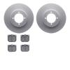 4502-67065 Geospec Brake Rotors w/5000 Advanced Brake Pads Kit, 1970-1973 Infiniti/Nissan, Position: Front - image 1