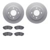 4502-67074 Geospec Brake Rotors w/5000 Advanced Brake Pads Kit, 1997-2006 Infiniti/Nissan, Position: Front - image 1
