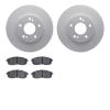 4502-67076 Geospec Brake Rotors w/5000 Advanced Brake Pads Kit, 1989-1999 Infiniti/Nissan, Position: Front - image 1