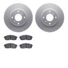 4502-67082 Geospec Brake Rotors w/5000 Advanced Brake Pads Kit, 1993-2006 Infiniti/Nissan, Position: Front - image 1