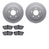 4502-67083 Geospec Brake Rotors w/5000 Advanced Brake Pads Kit, 1994-2000 Infiniti/Nissan, Position: Rear - image 1
