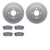 4502-67096 Geospec Brake Rotors w/5000 Advanced Brake Pads Kit, 2004-2006 Infiniti/Nissan, Position: Rear - image 1