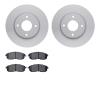 4502-67099 Geospec Brake Rotors w/5000 Advanced Brake Pads Kit, 2007-2012 Infiniti/Nissan, Position: Front - image 1
